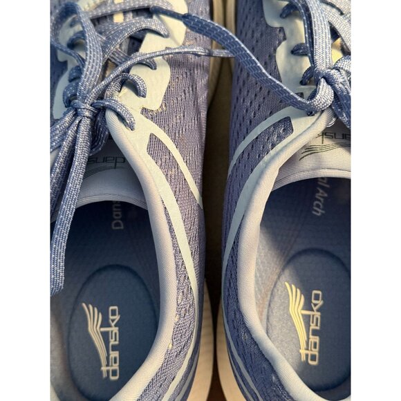 Dansko Sky Blue Mesh Sneaker Women's Size 39 (8-8.5) Athletic Nursing Comfort - Picture 7 of 9